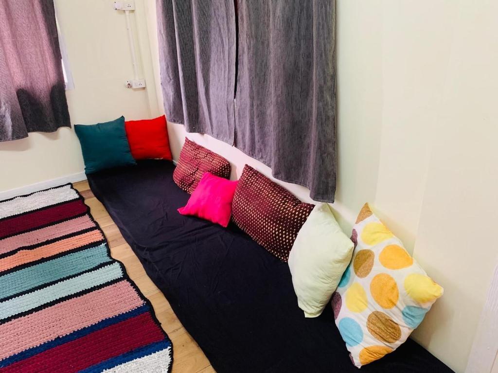Posezení v ubytování Baan Mae Somkid Homestay