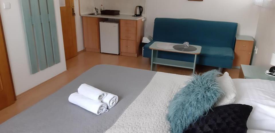 Posezení v ubytování Guest House Maxim
