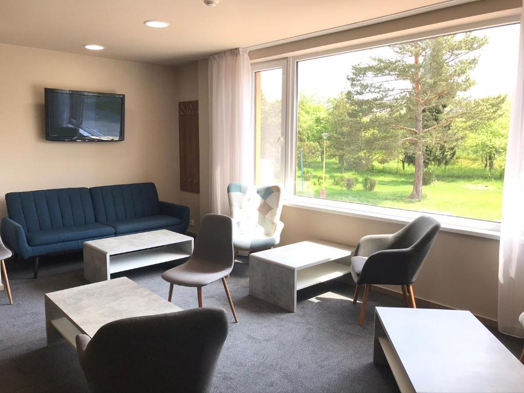 Posezení v ubytování Hotel Aréna