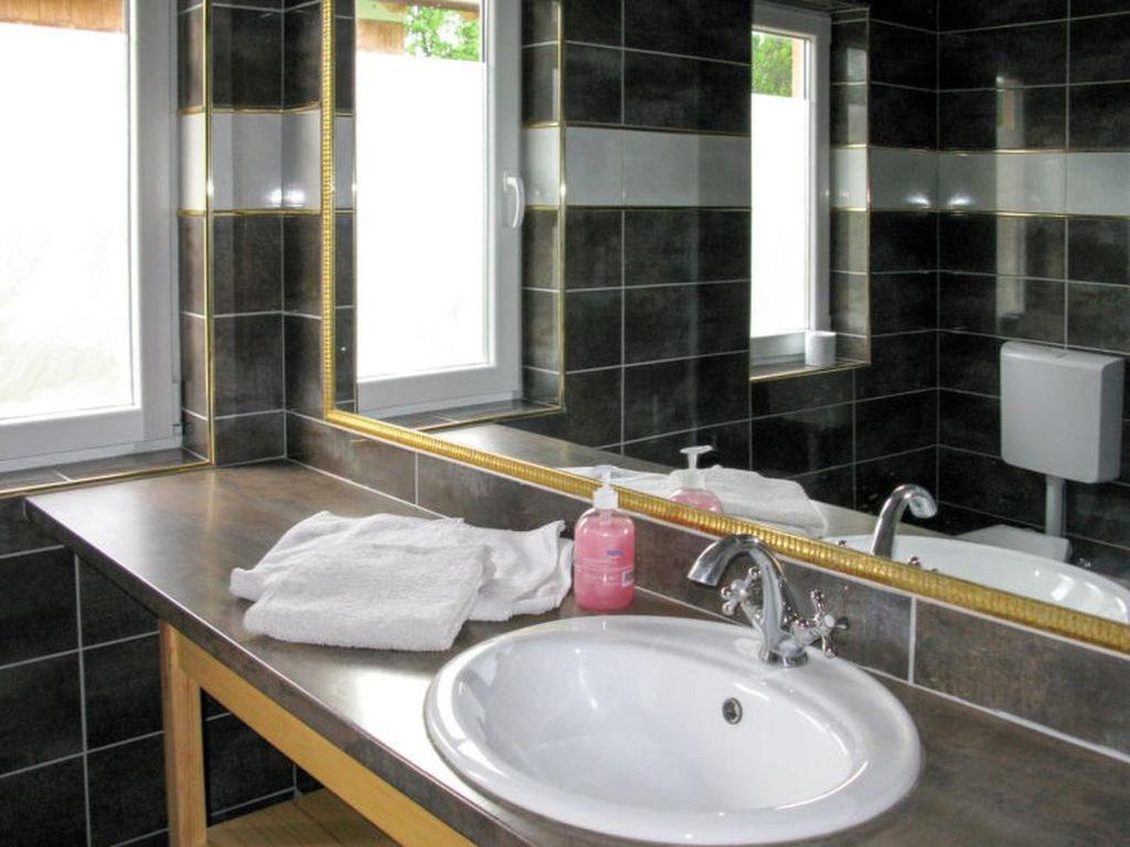 Kúpeľňa v ubytovaní Ferienhaus Judit