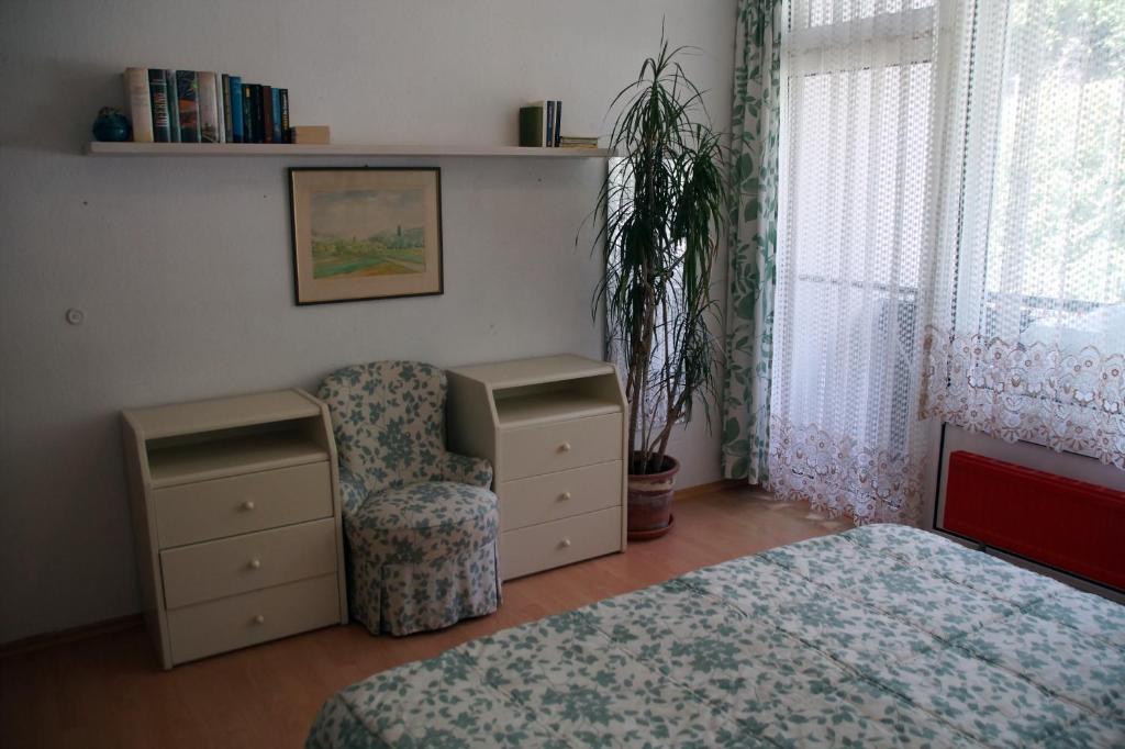 Posteľ alebo postele v izbe v ubytovaní Apartment im Hocheck