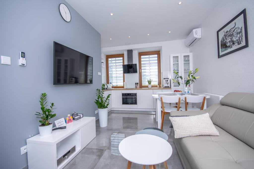 Kuchyňa alebo kuchynka v ubytovaní Apartamenty AP 11