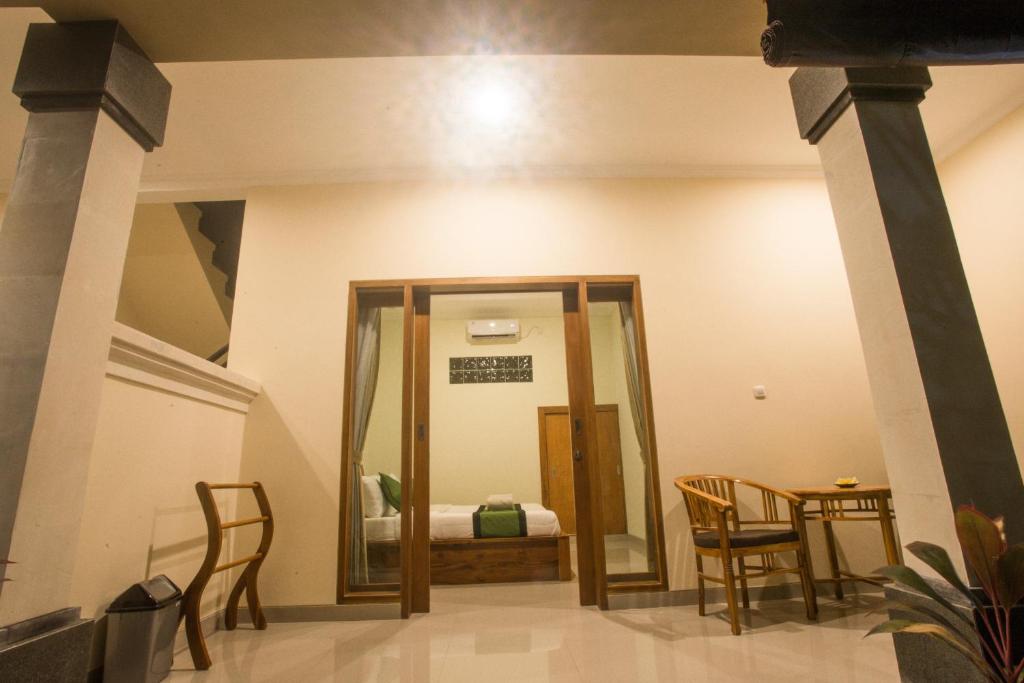 Posezení v ubytování Monka House