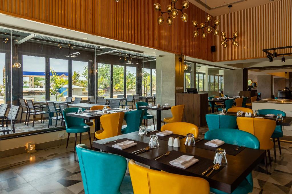Restaurace v ubytování Amika Hotel,Madurai - Near Airport