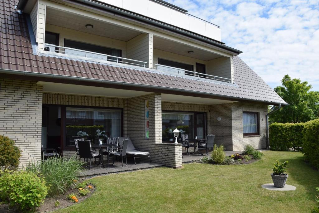 Zahrada ubytování Haus Triton