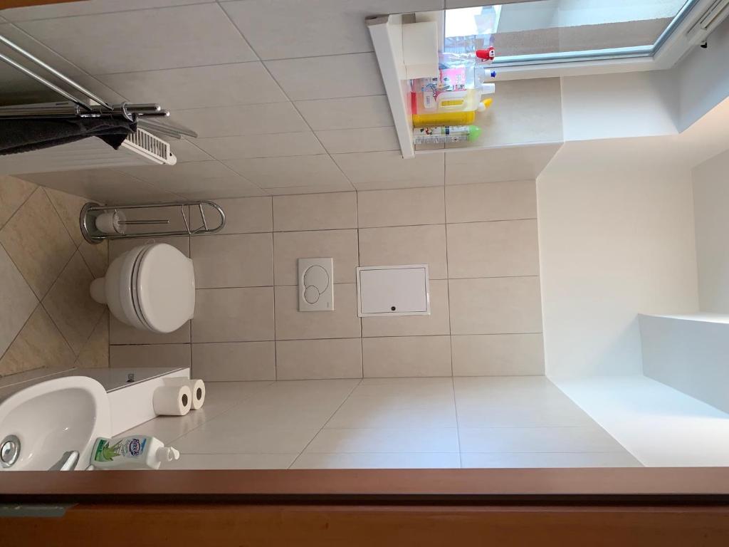 Kúpeľňa v ubytovaní Lakeside Wellness Apartman