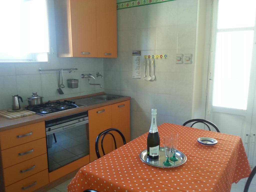 A kitchen or kitchenette at Il Giardino Del Purgatorio