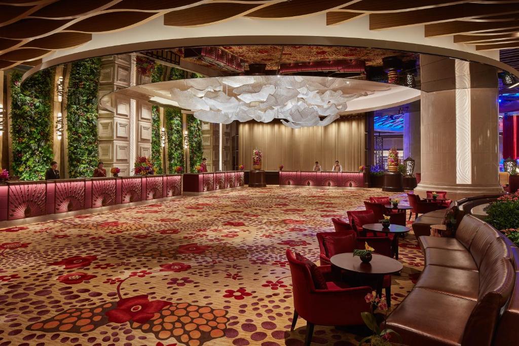 Posezení v ubytování Galaxy Macau