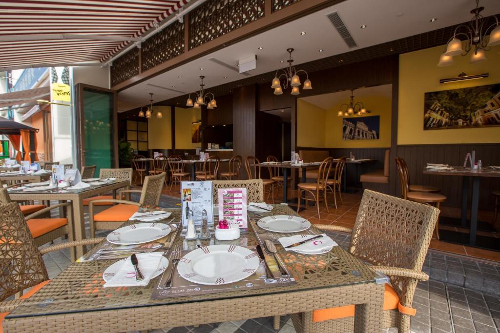Restaurace v ubytování Broadway Hotel