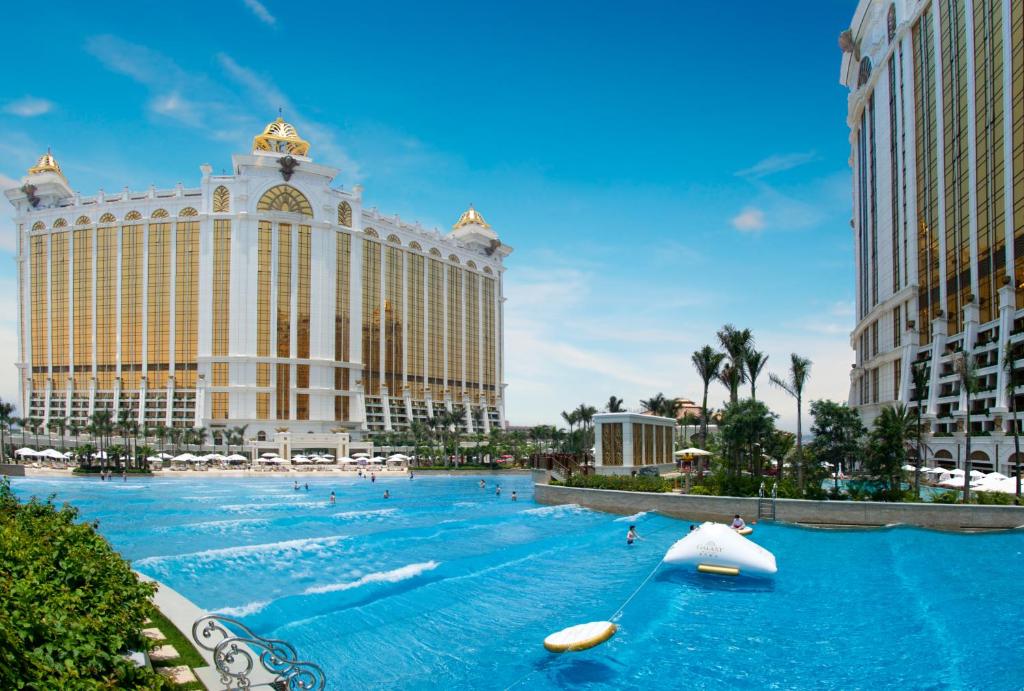 Bazén v ubytování Galaxy Macau nebo v jeho okolí