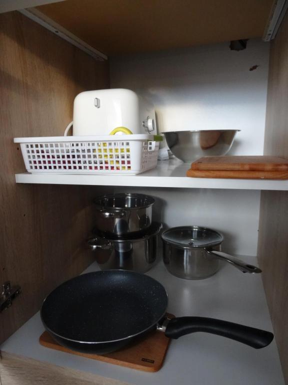 Kuchyňa alebo kuchynka v ubytovaní Tip Top Apartments Kasprowicza