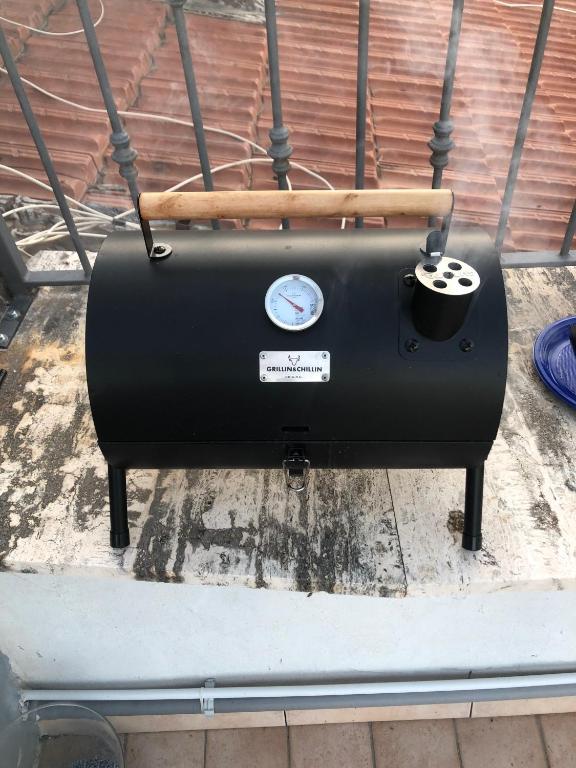 Gril pre hostí v apartmáne