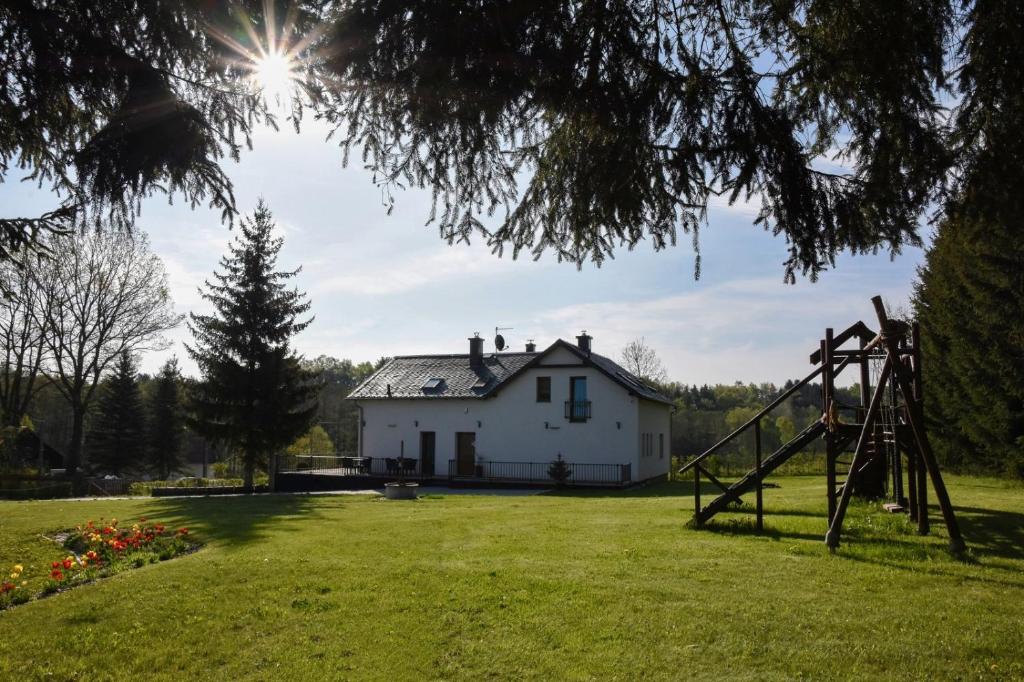 Zahrada ubytování Smrcina Resort
