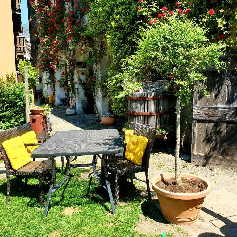 Zahrada ubytování Affittacamere Casa Archi