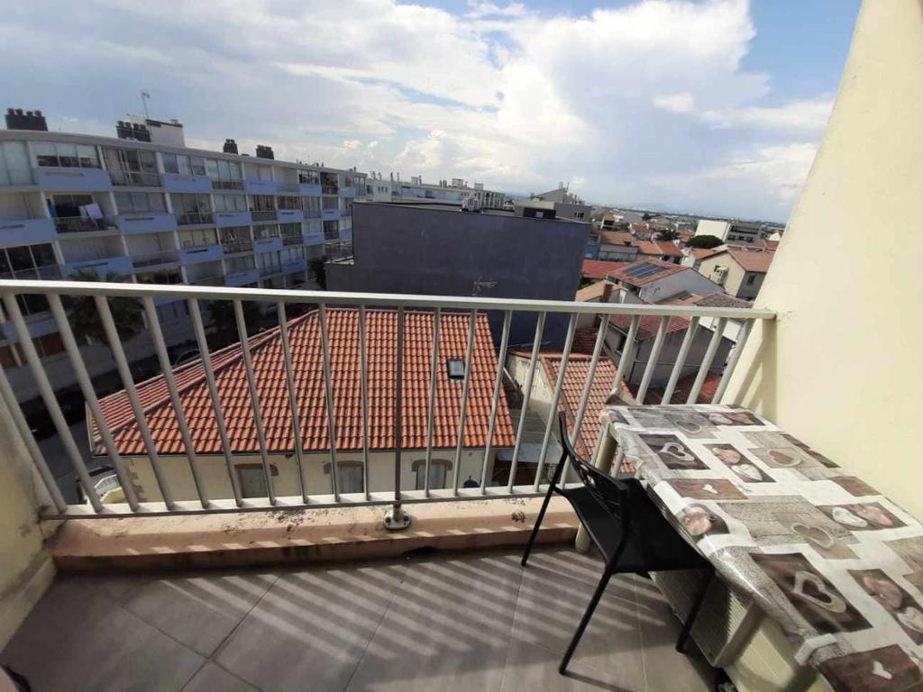 Balkón nebo terasa v ubytování STUDIO CLIMATISé RENOVé