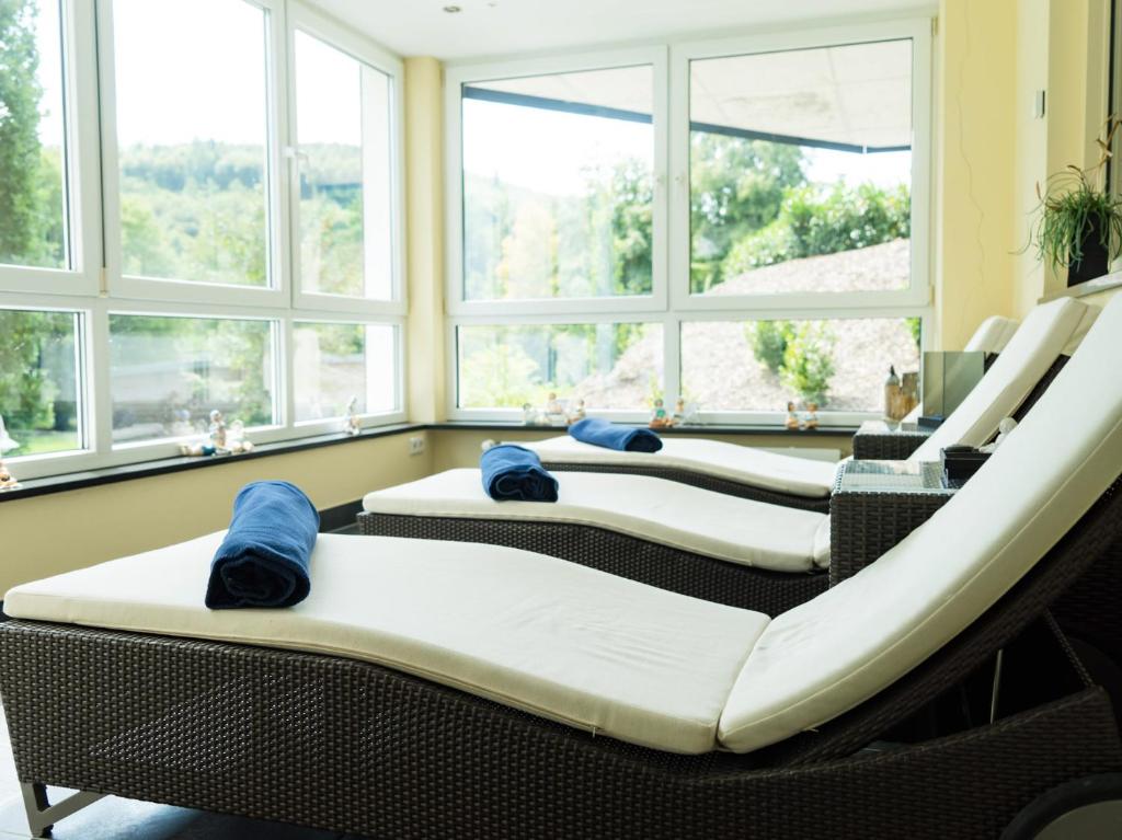 Posezení v ubytování Hennedamm Hotel