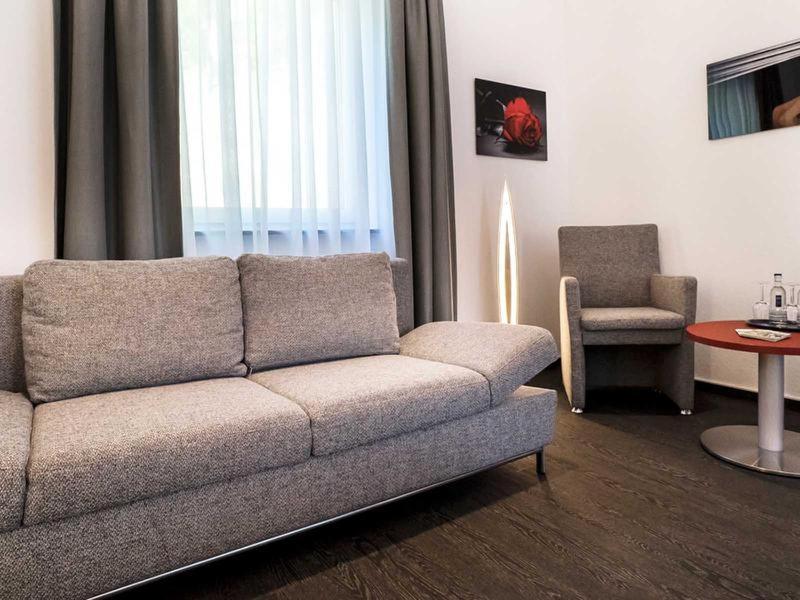 Posezení v ubytování Hennedamm Hotel