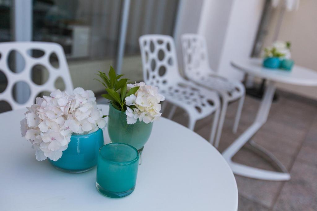 Posezení v ubytování Boutique-Hotel Villa Anna