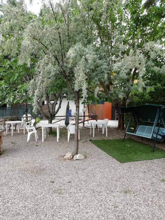 Ogród w obiekcie B&b L'Oasi del Vulture