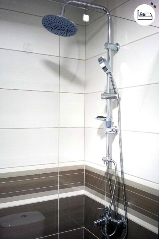 Koupelna v ubytování Rooms S&S Milicevic u strogom centru Aleksandrovca