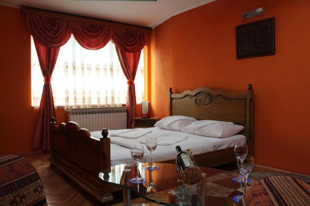 Cama o camas de una habitación en Hotel Džale