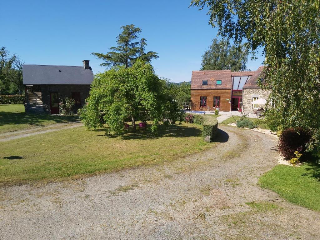 Zahrada ubytování Les Gites de la Valette