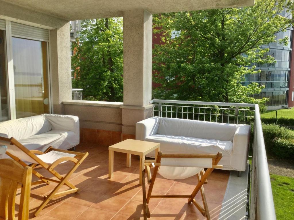 Posedenie v ubytovaní Balaton BeachSide Apartman Siófok N1