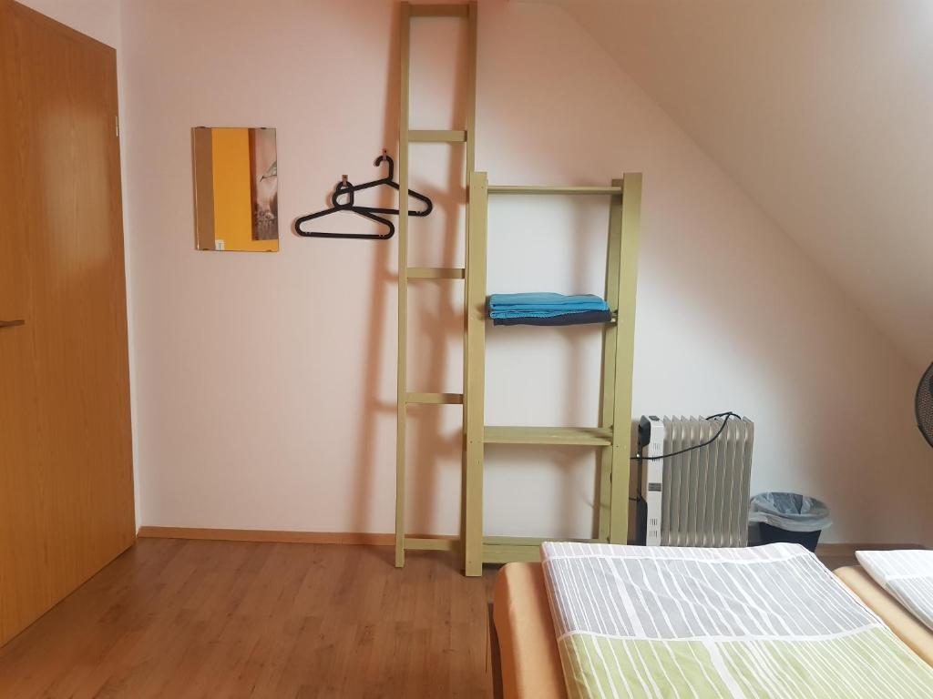 Letto o letti in una camera di Thirsty River Rooms