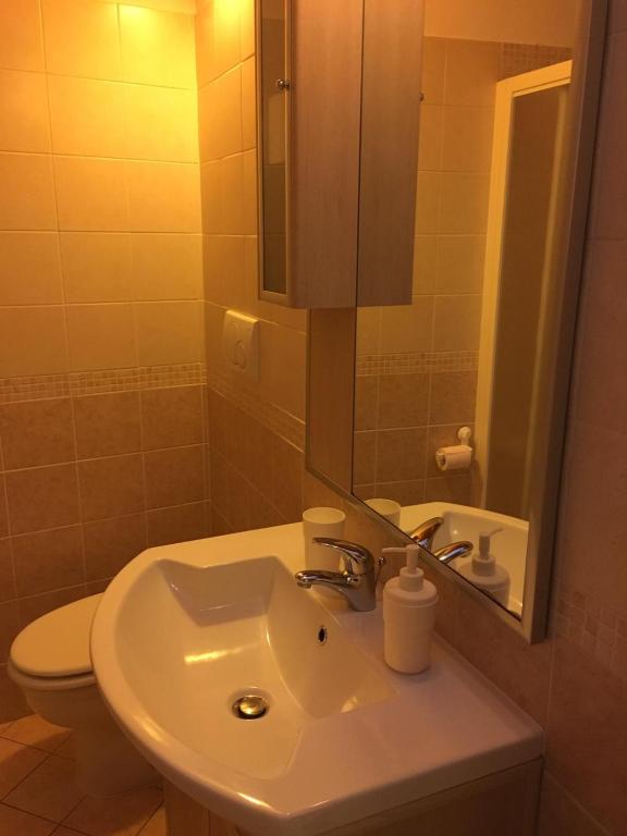 Koupelna v ubytování La Casetta Di Atri