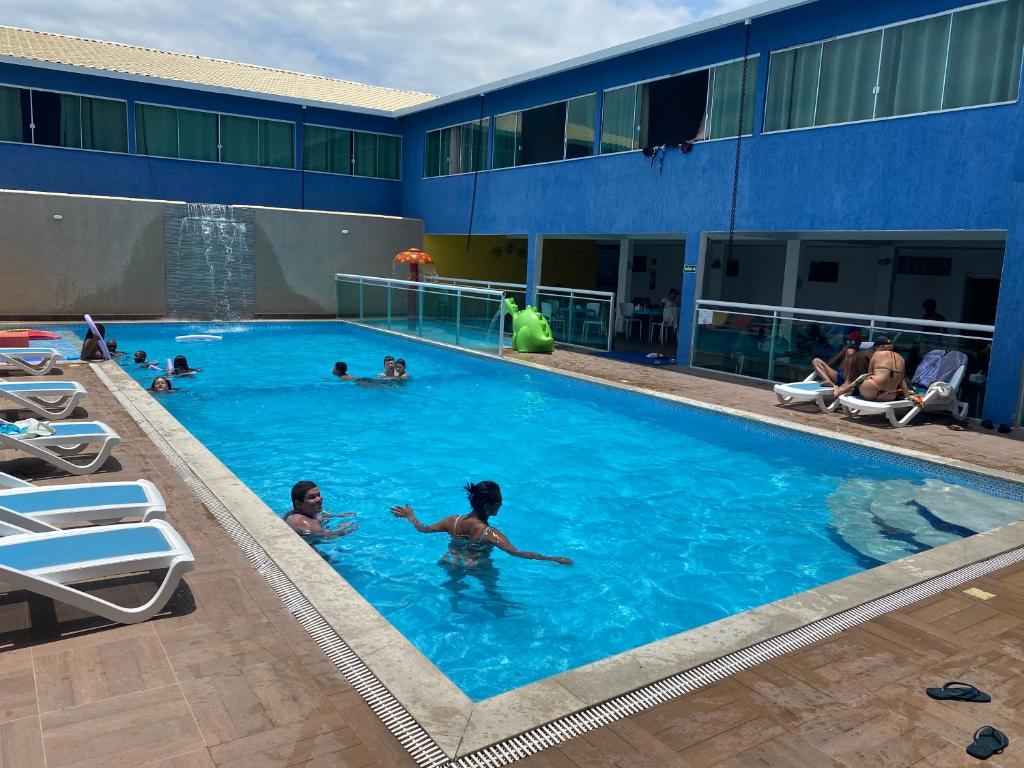 Bazén v ubytování Pousada Laguna Hotel nebo v jeho okolí