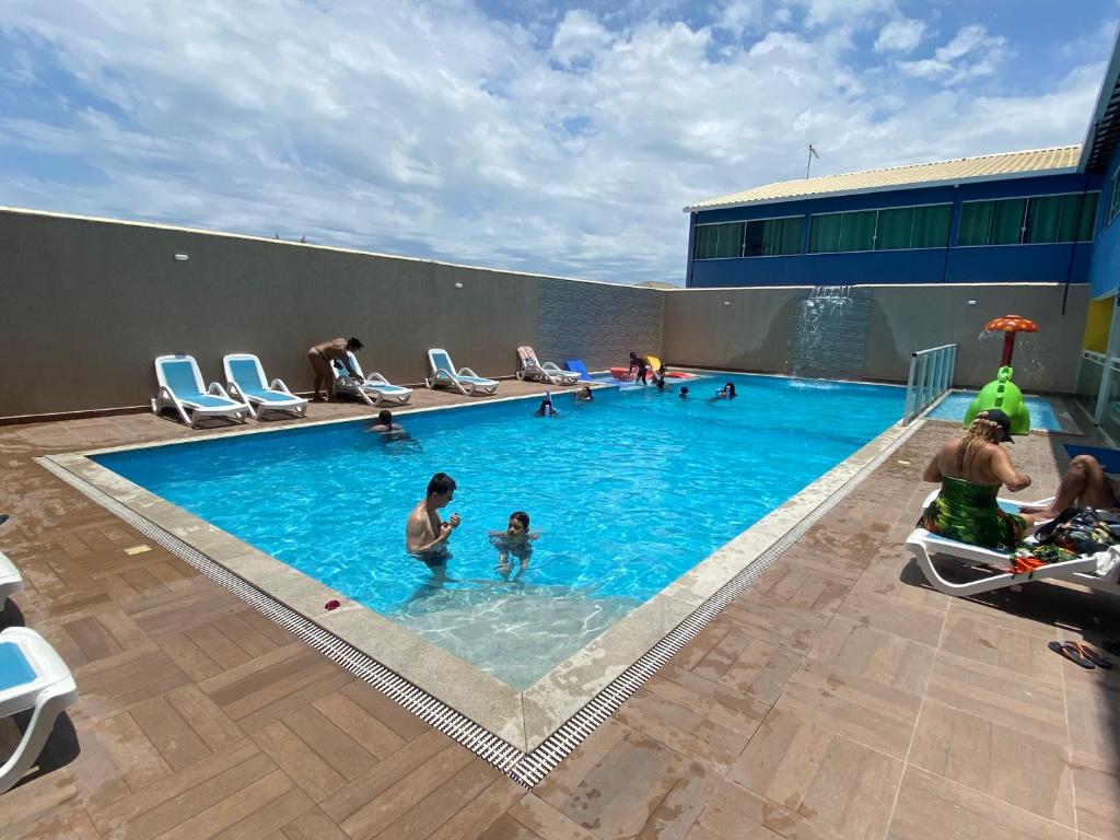 Bazén v ubytování Pousada Laguna Hotel nebo v jeho okolí