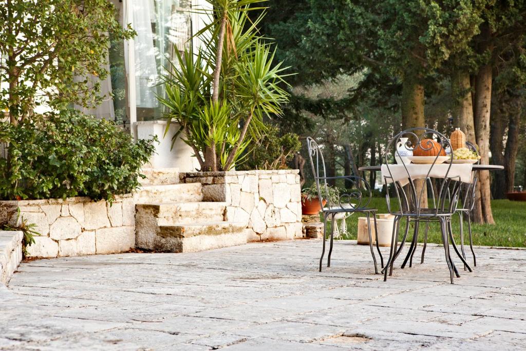 Zahrada ubytování Trulli del Carmine