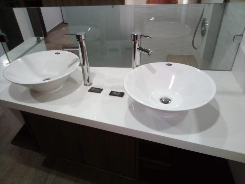 Koupelna v ubytování Hotel Jardin de Laureles Jeps