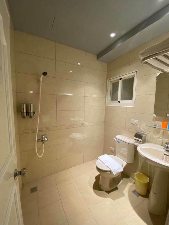 Koupelna v ubytování 雅舍 Arthur Hostel