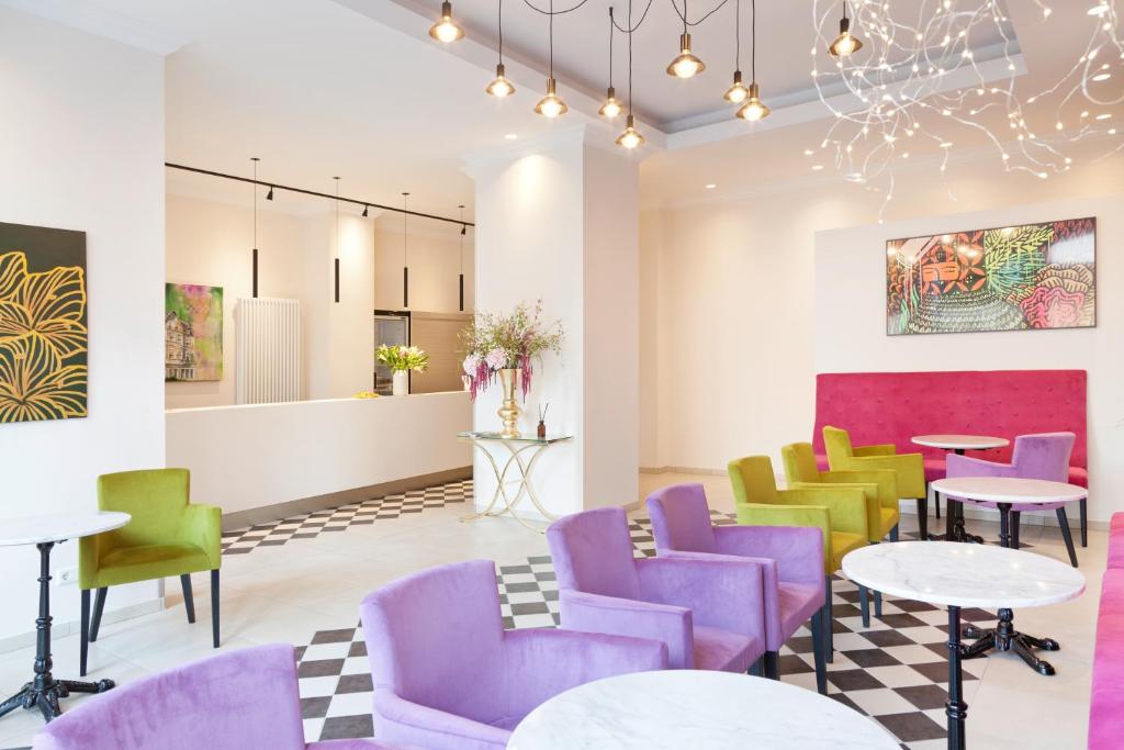 Posezení v ubytování Hotel Engelbert