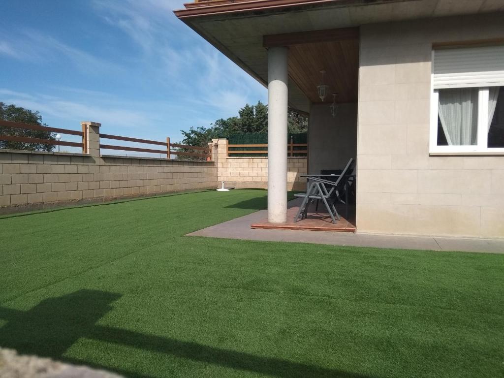 Zahrada ubytování La casita de Villalarreina