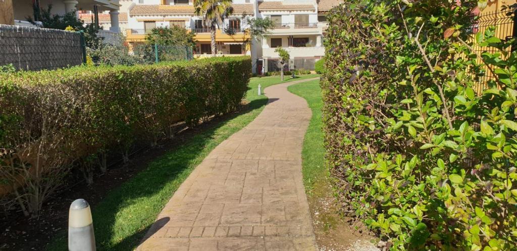 Vonkajšia záhrada v ubytovaní Encartador Apartamento para Descanso Vacacional