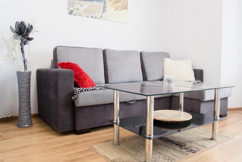 Posedenie v ubytovaní AL-DOM apartamenty Apartament Olymp 308