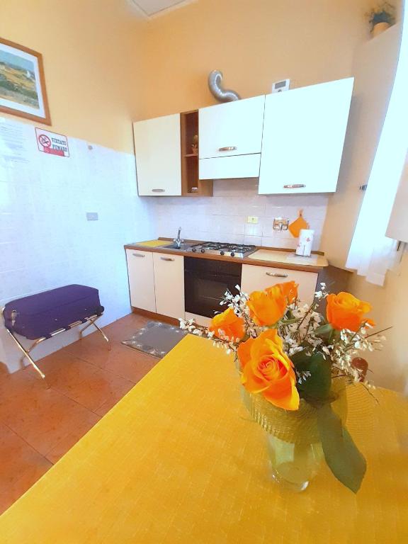 Kuchyň nebo kuchyňský kout v ubytování Hotel Alba Torino centro