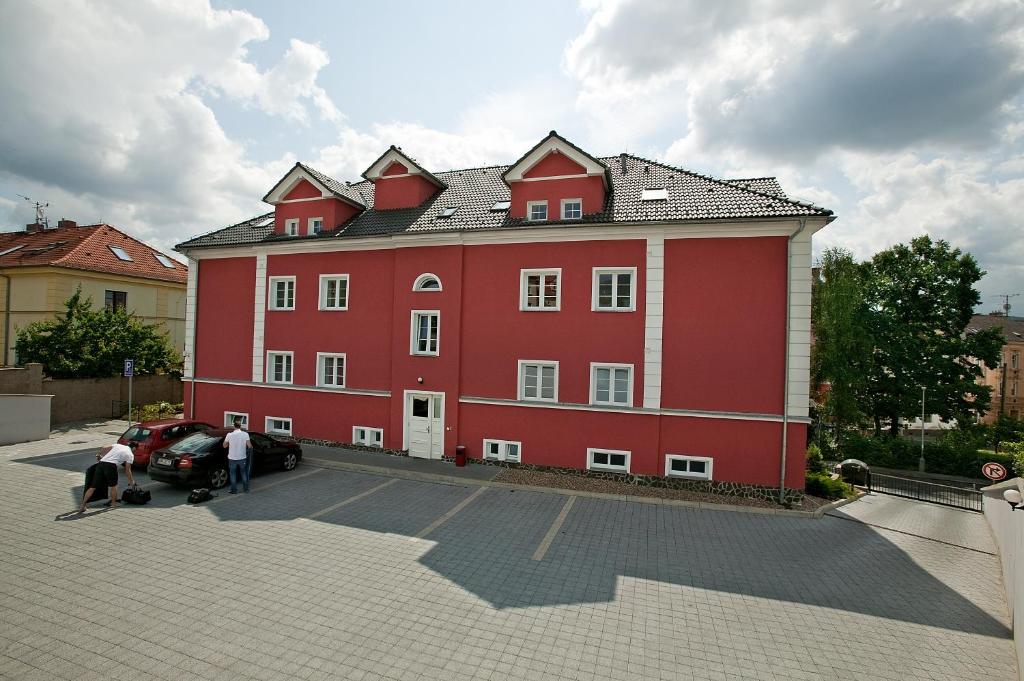 Budova, kde se penzion nachází