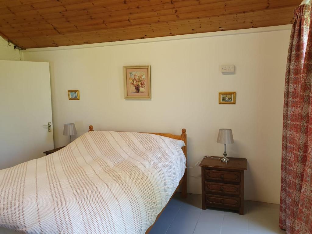 Postel nebo postele na pokoji v ubytování Newly Refurbished Self-Catering Lodge Sleeping 6