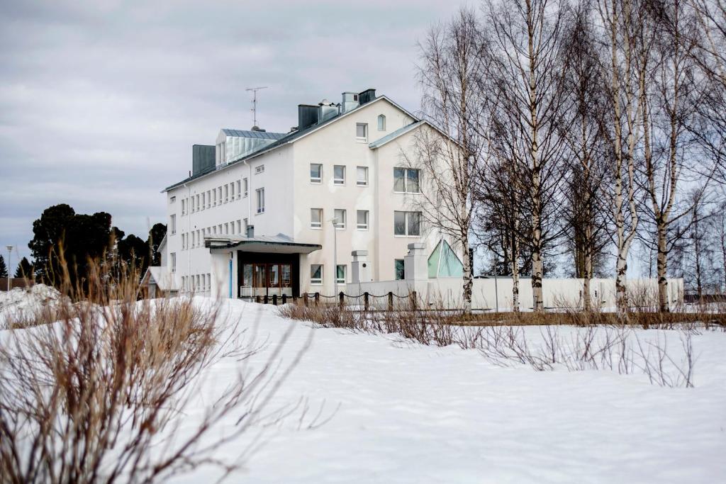 Kylpylähotelli Pohjanranta v zimě