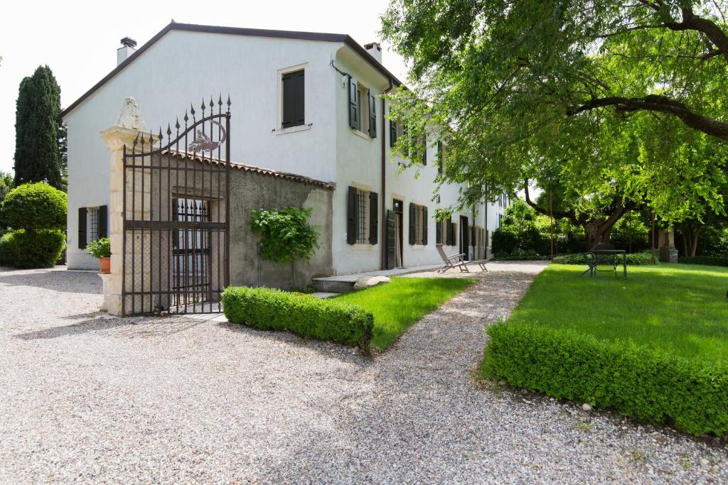 Zahrada ubytování VILLA SACCOMANI