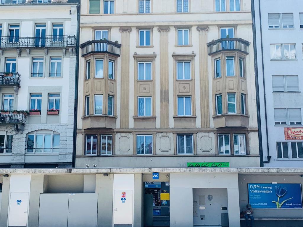 Budova, kde se hotel nachází