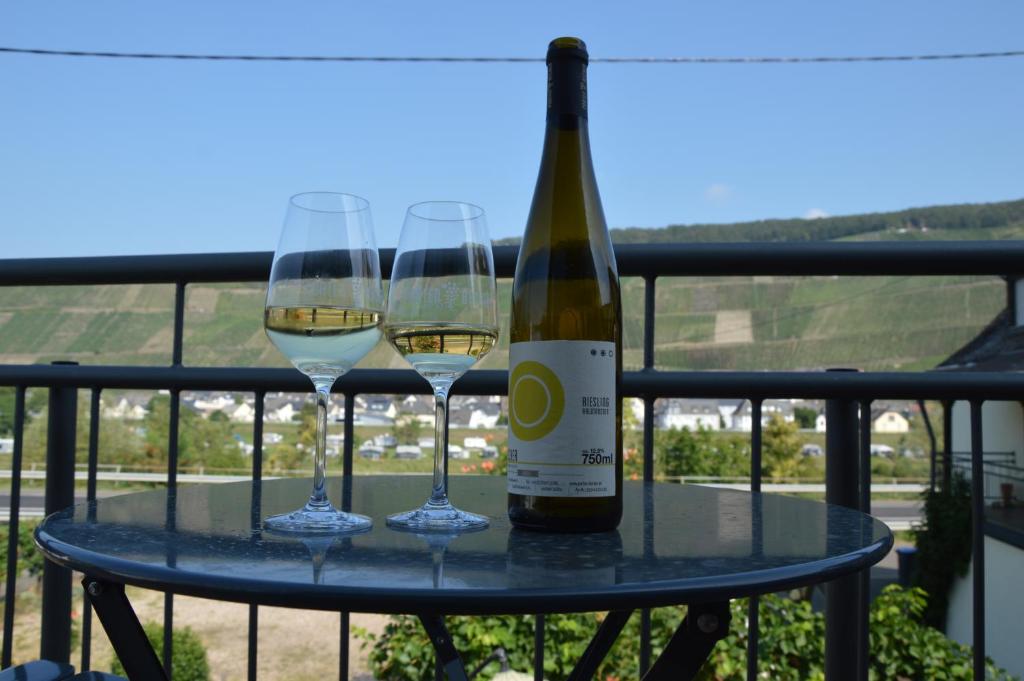 Nápoje v ubytování Wein & Gästehaus Porten-Becker