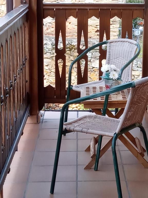 Balkón nebo terasa v ubytování La Posada de Toribia