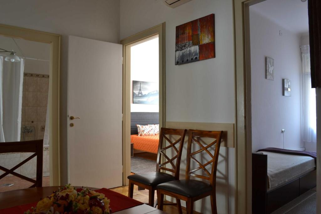 Posteľ alebo postele v izbe v ubytovaní Paprika Apartment Grand