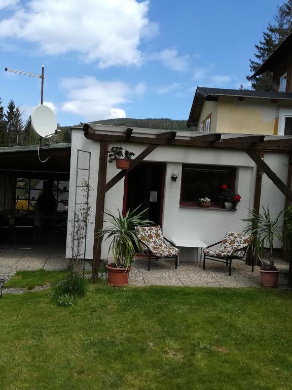 Zahrada ubytování Penzion Ivana