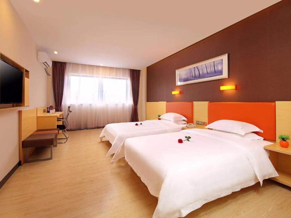 7Days Premium Yichang Wanda Plaza Canal Park Branch - Chambre Reine Supérieure