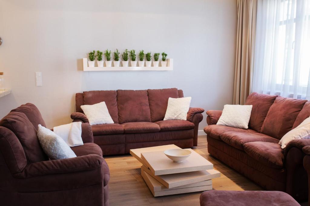 Posedenie v ubytovaní Comfy Apartments - Wypoczynkowa Lux